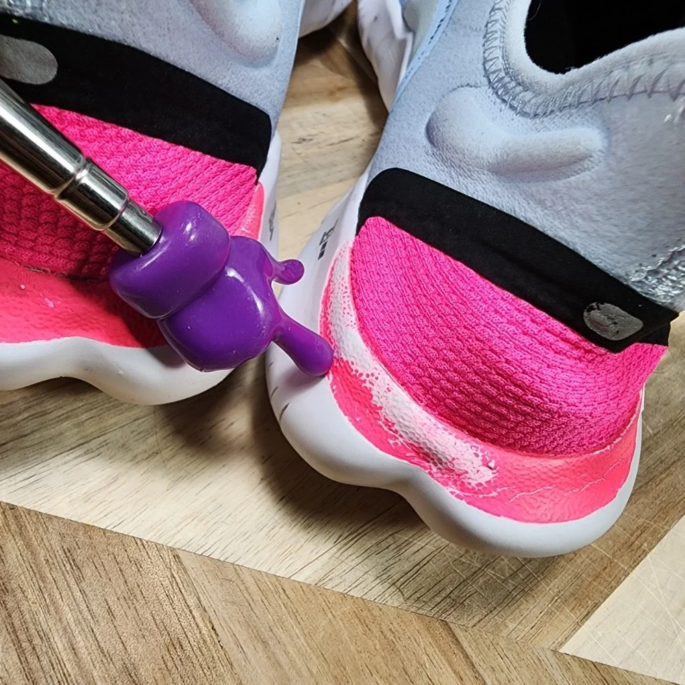 Nike Free RN 5.0 Platinum Pink Black UK 5 EUR 38.5 Womens Running Shoe
